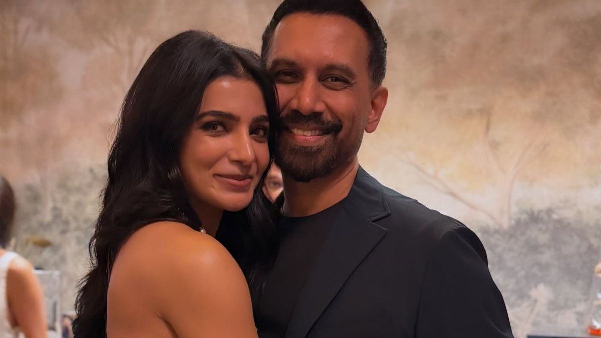 samantha ruth prabhu romanticly hug the family man director raj nidimoru fans says its confirmed